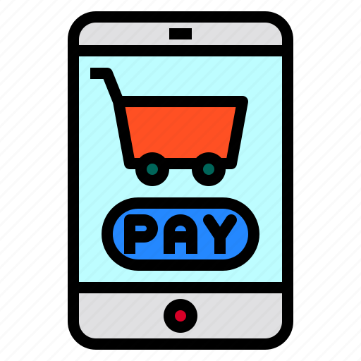 Cart, mobile, payment, shopping, smartphone icon - Download on Iconfinder