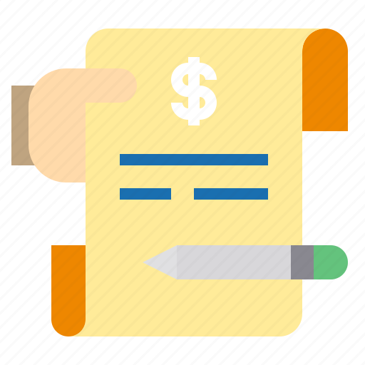 Bill, cash, invoice, money, pay, payment icon - Download on Iconfinder