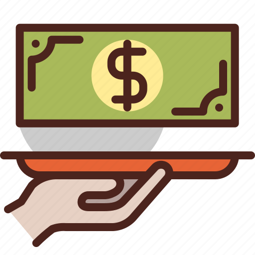 Cash, money, pay, plate icon - Download on Iconfinder