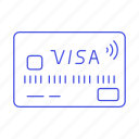 broken, card, credit, payment, visa