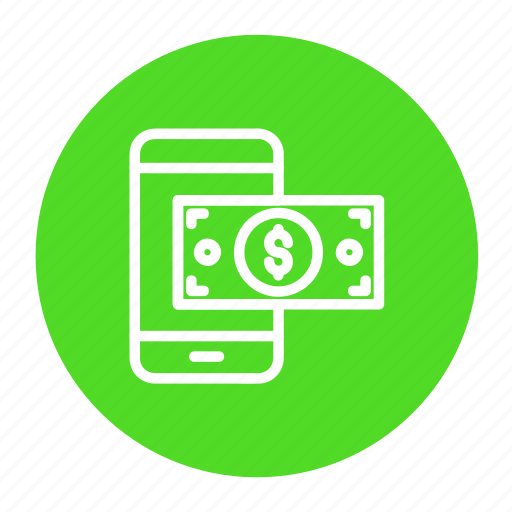 Dollar, mobile, money, online, payment, phone, transaction icon - Download on Iconfinder