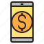 app, card, credit, money, payment, sale, smartphone 