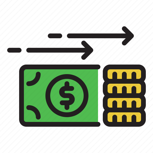 Cash, cashback, coin, money, payment, trasaction icon - Download on Iconfinder