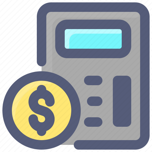 Budget, calculator, coin, finance, money icon - Download on Iconfinder