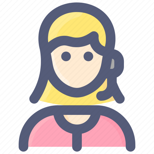 Customer, people, service, support, woman icon - Download on Iconfinder