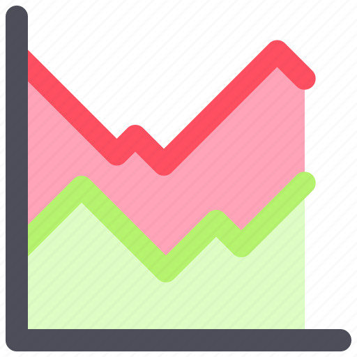Analytics, area, chart, graph, market icon - Download on Iconfinder
