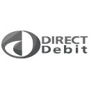 debit, direct, finance, logo