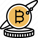 bitcoin, money, digital, financial, investment