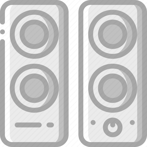 Component, computer, hardware, pc, speakers icon - Download on Iconfinder