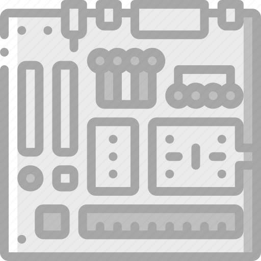 Component, computer, hardware, motherboard, pc icon - Download on Iconfinder