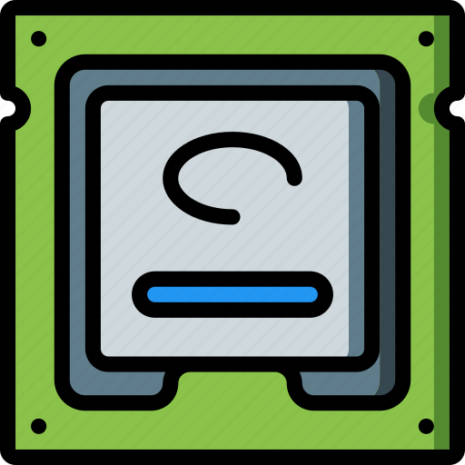 Component, computer, hardware, pc, processor icon - Download on Iconfinder