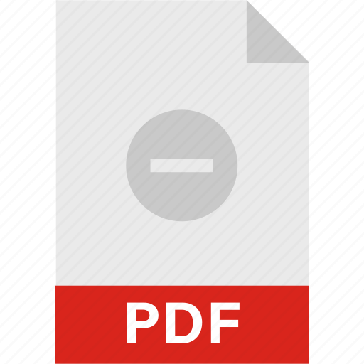 Doc, document, pdf, remove icon - Download on Iconfinder