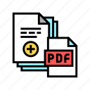 documentation, scan, adding, pdf, file, electronic