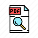 research, pdf, file, document, electronic, format