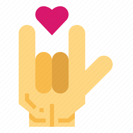 Gestures, hand, heart, love icon - Download on Iconfinder