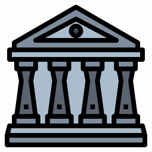 Building, courthouse, judge, justice icon - Download on Iconfinder