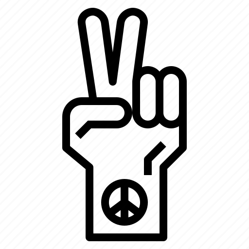 Gesture, hand, peace, victory icon - Download on Iconfinder