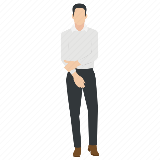 Arm holding, human avatar, muscle pain, standing man, tired man icon - Download on Iconfinder