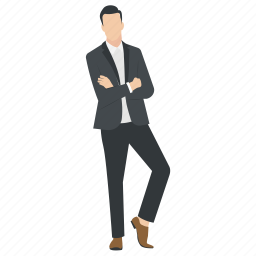 Fashionable guy, handsome man, human avatar, male model, posing model icon - Download on Iconfinder