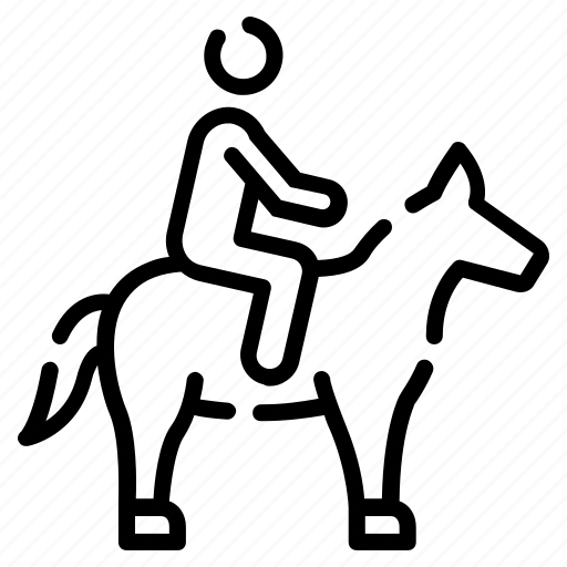 Sports, activity, riding, horseback, horse, people icon - Download on Iconfinder