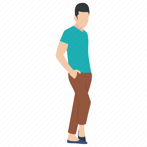 Casual guy, chubby boy, cute boy, posing gesture, teenager icon - Download on Iconfinder