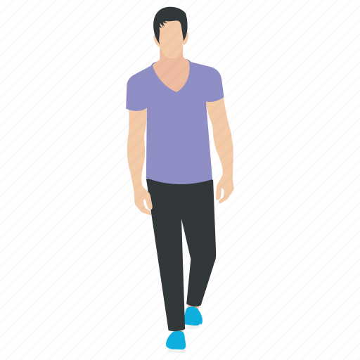 Adult, casual man, male avatar, short hairs, thin boy icon - Download on Iconfinder