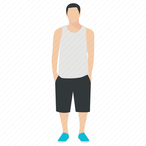 Beach outfit, exercise outfit, professional, runner, summer character icon - Download on Iconfinder