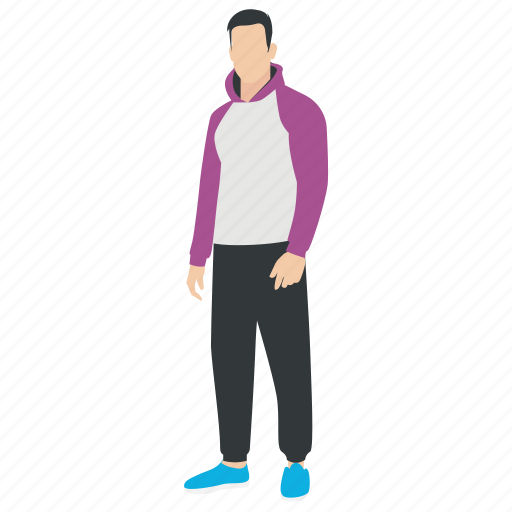 Fitness character, gym instructor, handsome guy, human avatar, stylish boy icon - Download on Iconfinder