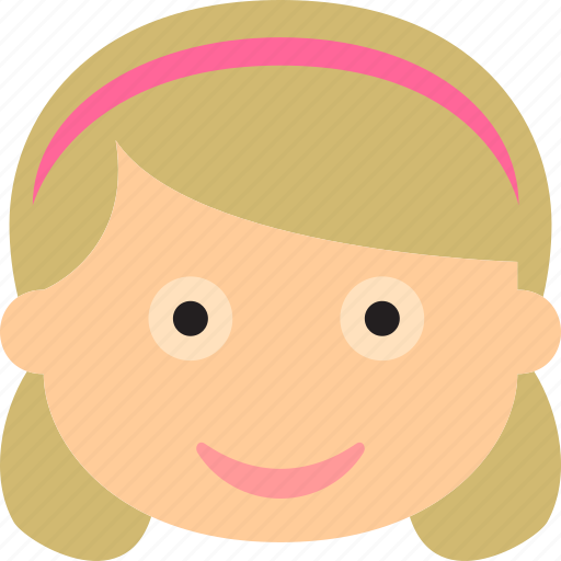 Children, girl, people, profile icon - Download on Iconfinder