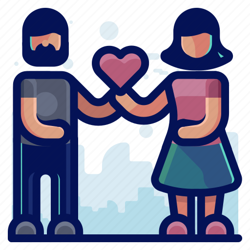 Couple, love, man, relationship, romance, woman icon - Download on Iconfinder