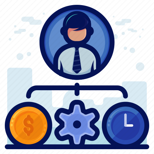 Clock, management, money, preferences, settings, time icon - Download on Iconfinder
