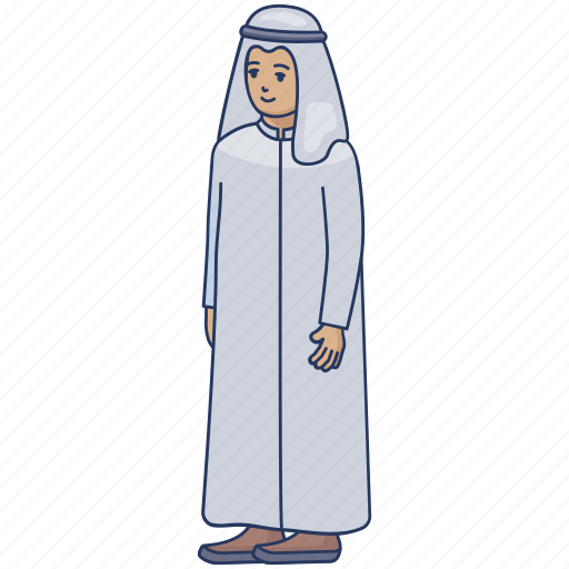 Avatar, arab, islam, arabic, arabic fashion icon - Download on Iconfinder