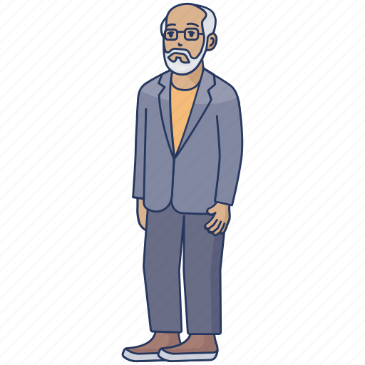 Avatar, portrait, old man, old age, senior citizen, old person, grandfather icon - Download on Iconfinder