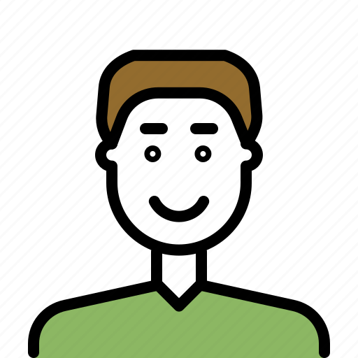 Avatar, male, man, outline icon - Download on Iconfinder