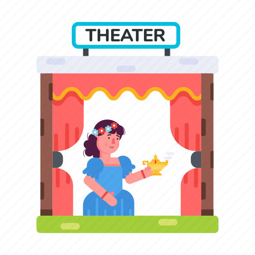 Theater play, drama production, theater show, theater drama, stage play icon - Download on Iconfinder
