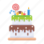 cake, tier cake, party cake, birthday cake, party dessert 