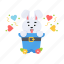 easter bunny, easter day, easter celebration, easter rabbit, happy easter 