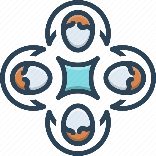 Community, together, collaboration, unity, connect, associate, teamwork icon - Download on Iconfinder