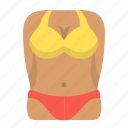 attractive, beach, bikini, body, girl, hot, sexy