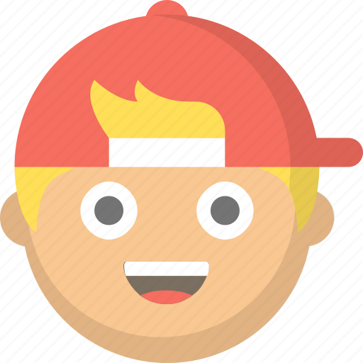 Boy, bro, child, emoji, face, kid, teen icon - Download on Iconfinder