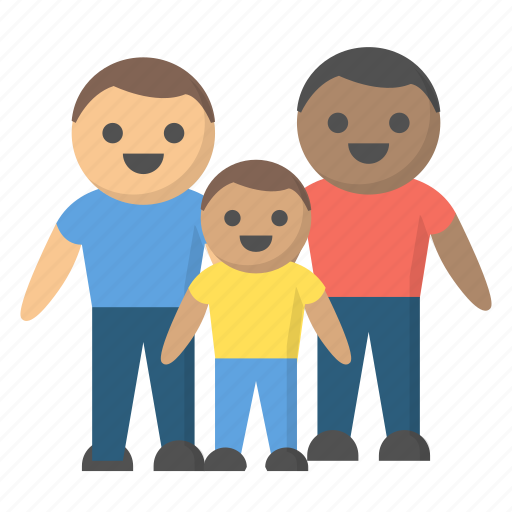 Equality, family, gay, guys, homosexual, parents, people icon - Download on Iconfinder