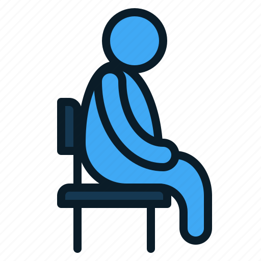 People, person, man, human, sitting, sit, chair icon - Download on Iconfinder