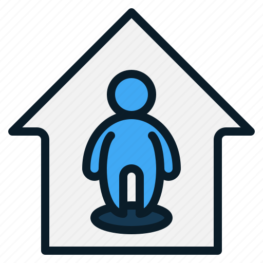 People, stay, home, address, protection, covid19, coronavirus icon - Download on Iconfinder