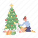 christmas, christmas tree, christmas decoration, new year