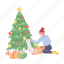 christmas, christmas tree, christmas decoration, new year 