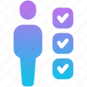people, survey, and, blue, check, list, business, arrow, format