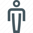 gizmo, male, man, people, simple, toilet sign 