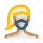 woman, face mask, masked, coronavirus, person, virus protection 