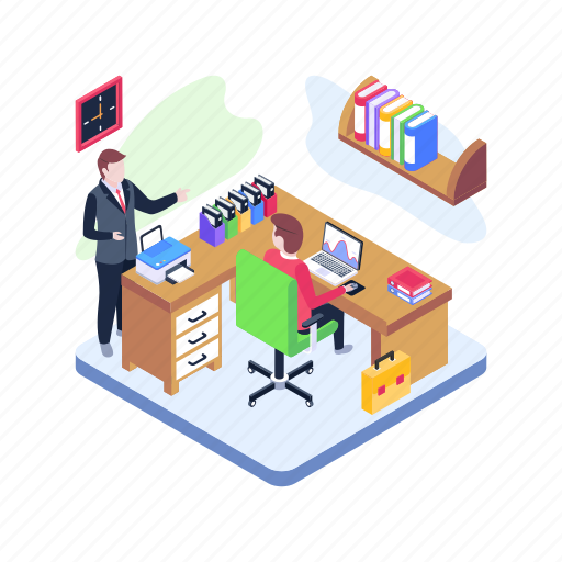 Business talk, conversation, business meeting, business discussion, corporate meeting illustration - Download on Iconfinder