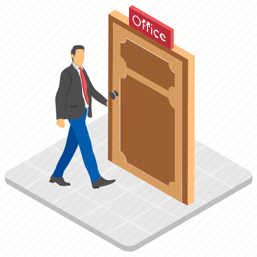 Business place, office, office entrance, workplace, workspace icon - Download on Iconfinder
